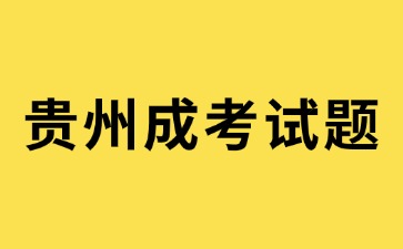 2024年貴州成考高起點《語文》模擬試題(7)